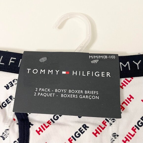 Tommy Hilfiger 2 Pack Boys Boxer Briefs Size Medium 8-10 - Picture 3 of 16